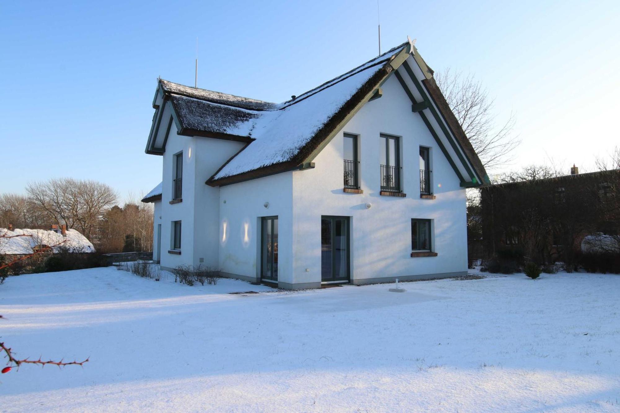 Reetdachhaus Im Fischerdorf Freest المظهر الخارجي الصورة